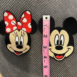 Mickey and Minnie Mouse Patches